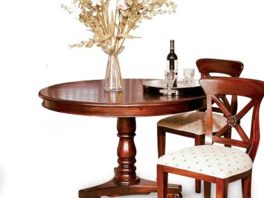 MESA DE COMEDOR CLASICA CIRCULAR