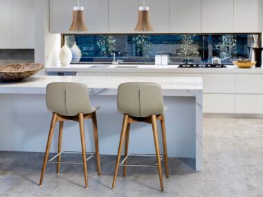 Taburete moderno tapizado CS788-TAB