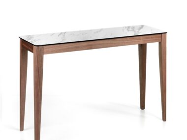 Consola de Nogal y Mármol 315-X