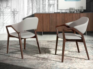 SILLÓN POLIPIEL GRIS ACH17090