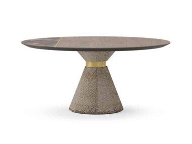 Mesa de comedor redonda Cameron