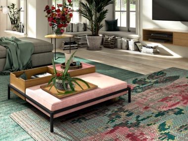 Mesa de centro tapizada Loft Fusion