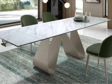 Mesa Papallona extensible Keramic