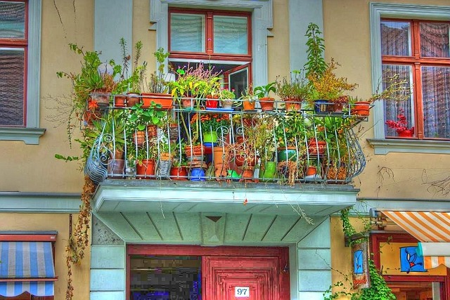 decoración de balcones pequeños