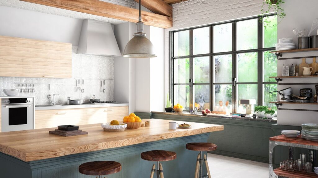 Ideas para aprovechar el espacio bajo la ventana de la cocina