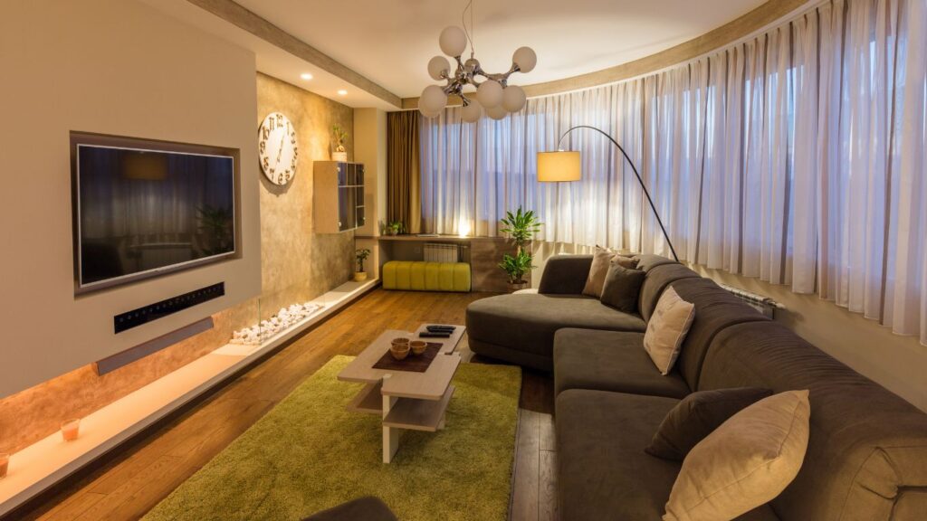 decoración salón pequeño para que parezca más amplio