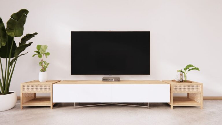 muebles de televisión nórdicos