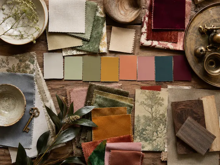 paleta de colores vintage