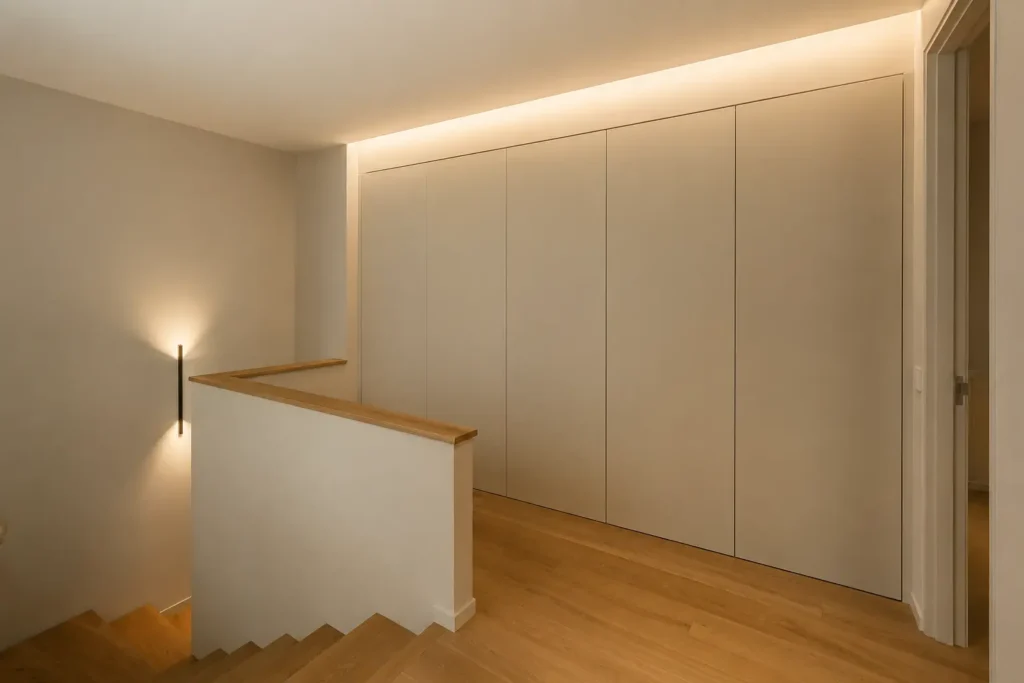 decoración de descansillos de escaleras