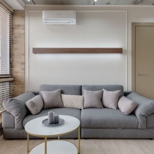 cojines para sofá gris